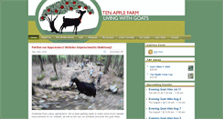 Desktop Screenshot of livingwithgoats.com